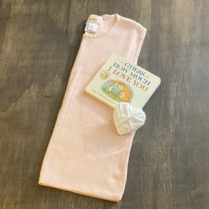 Vintage Baby Pink Knit Tank Top